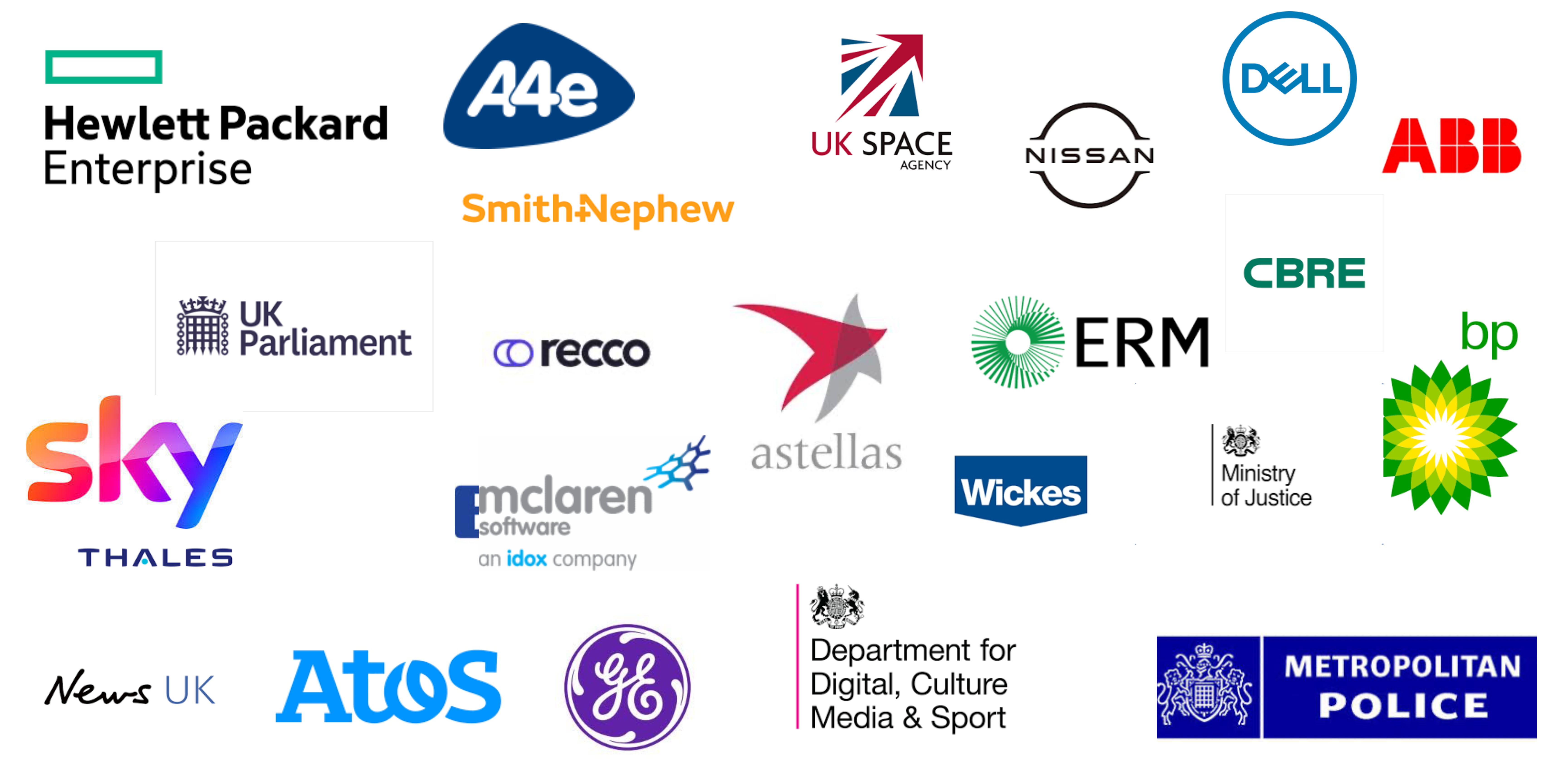 Logos of previous clients
